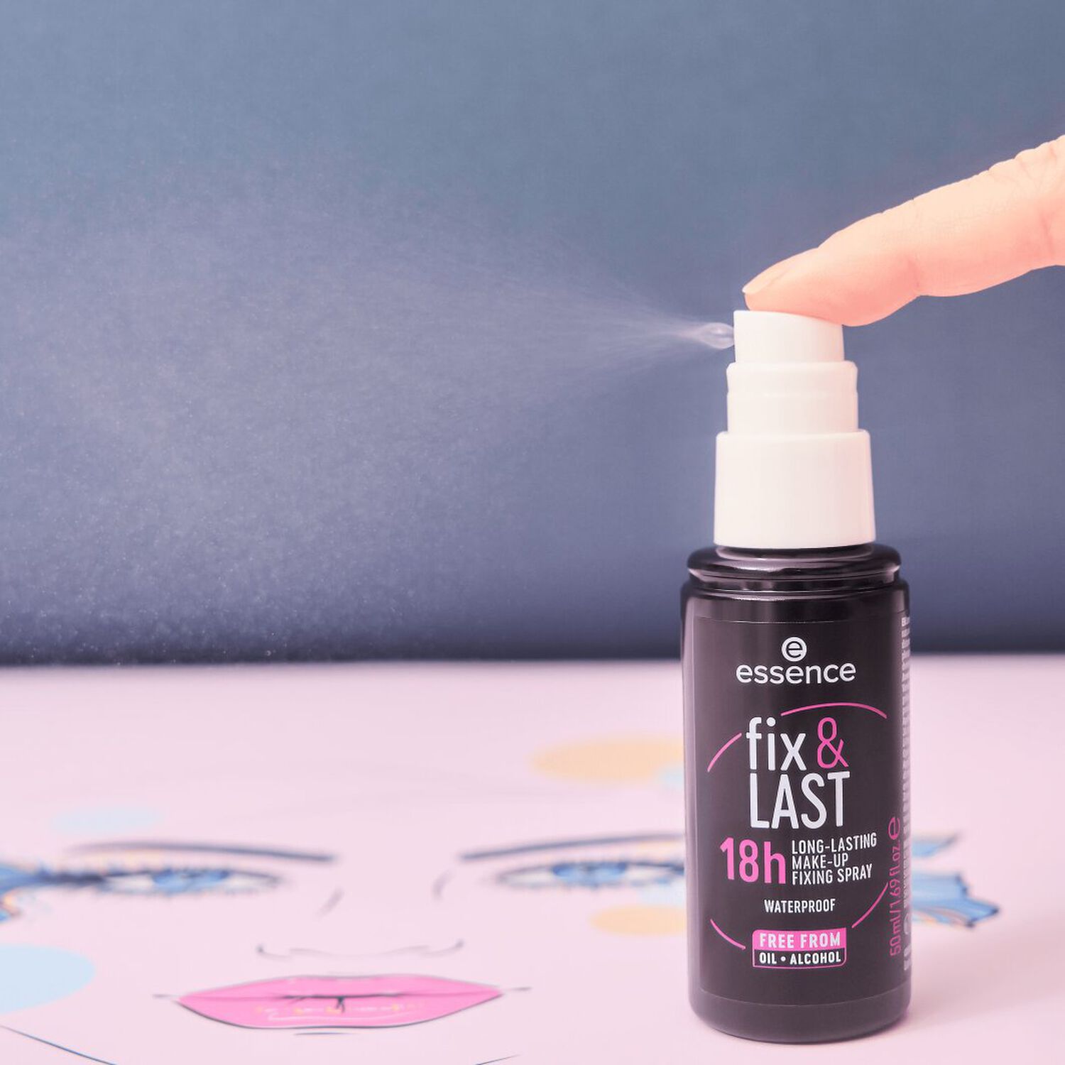 Fix & Last - spray fixateur tenue 18h