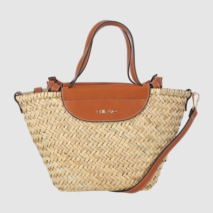 Bolso - Cuero - Medida: 35 cm x 22 cm x 8 cm