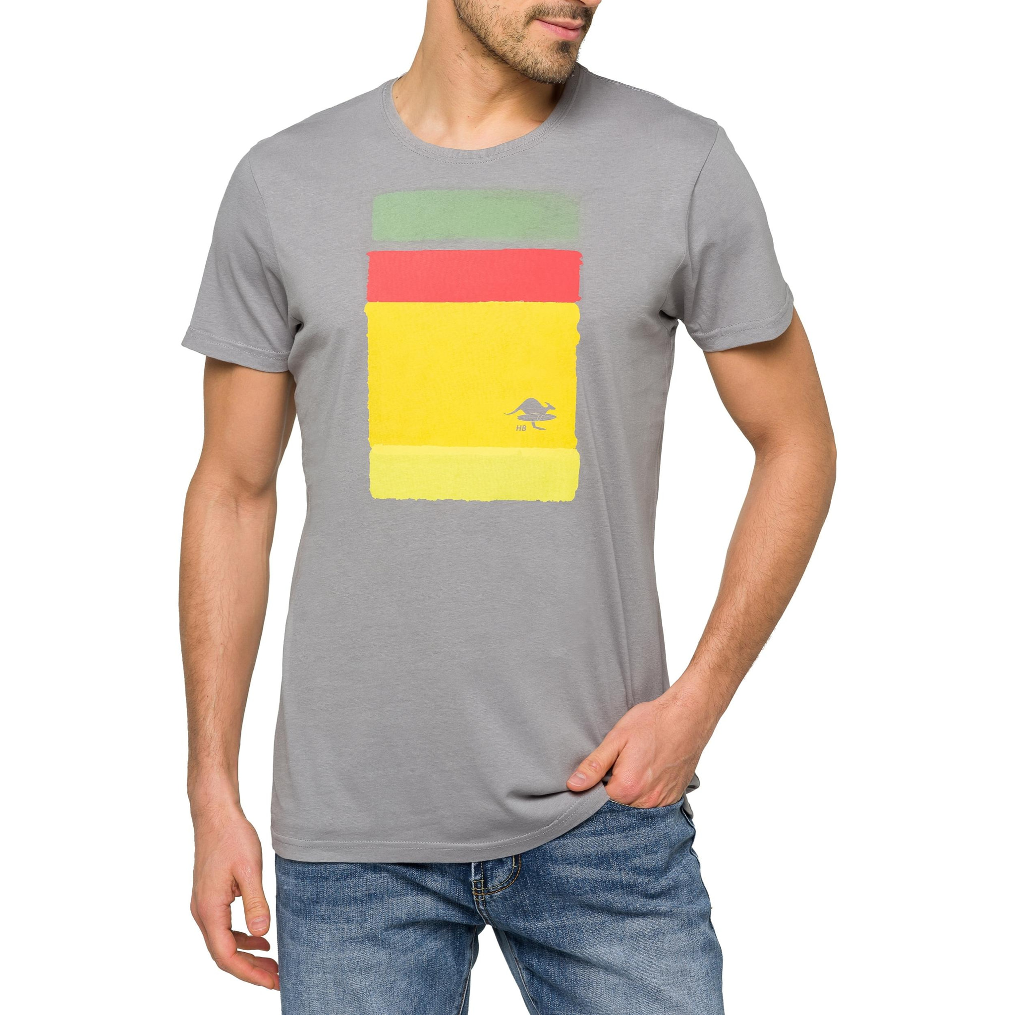 Camiseta de algodón 150 gr Hot Buttered Barrell Gris