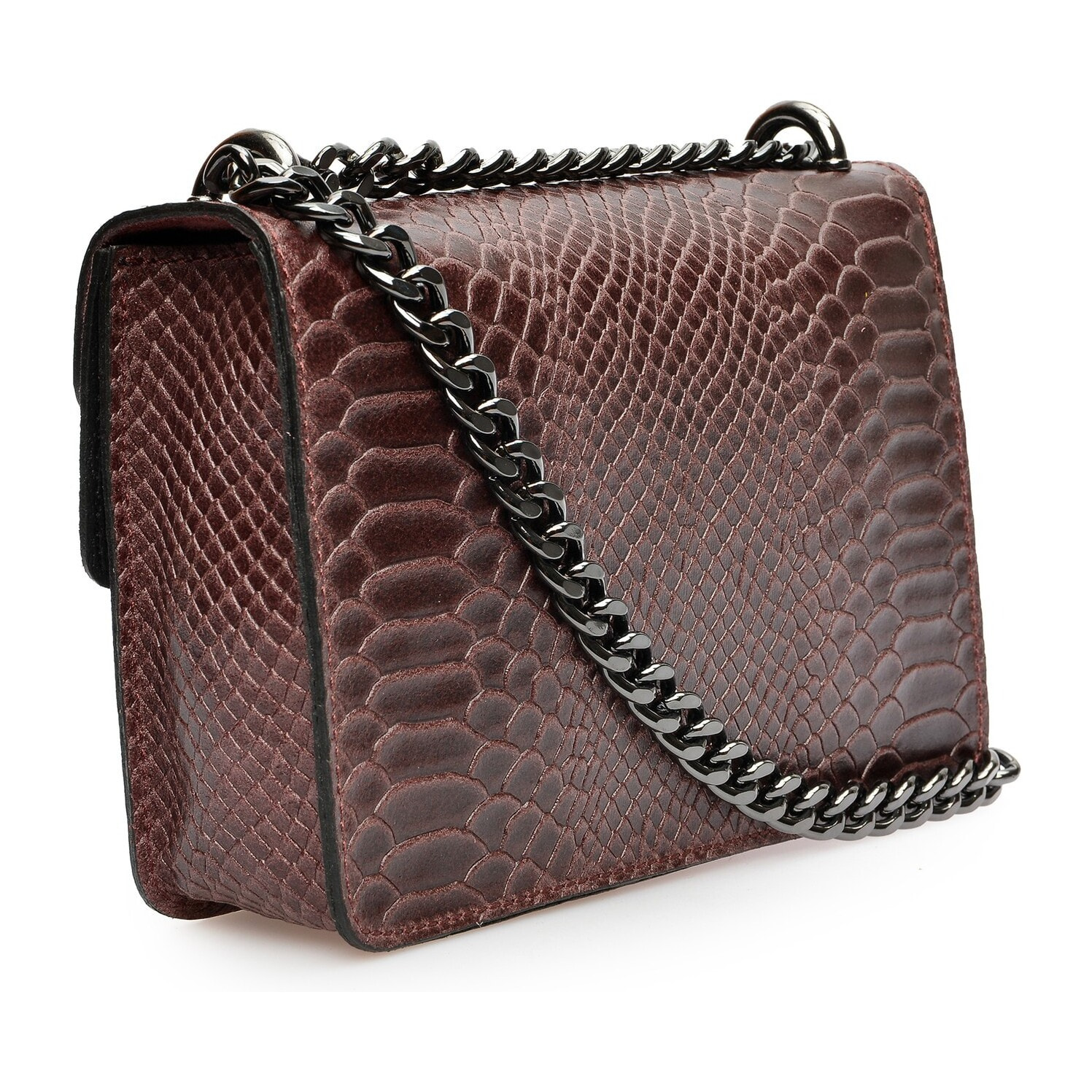 Borsa a tracolla Roberta M Bordeaux