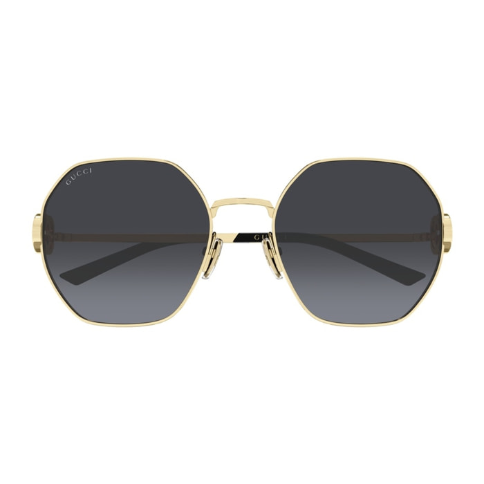 Gafas de Sol Gucci GG2046S-001 de Metal Mujer 58 mm