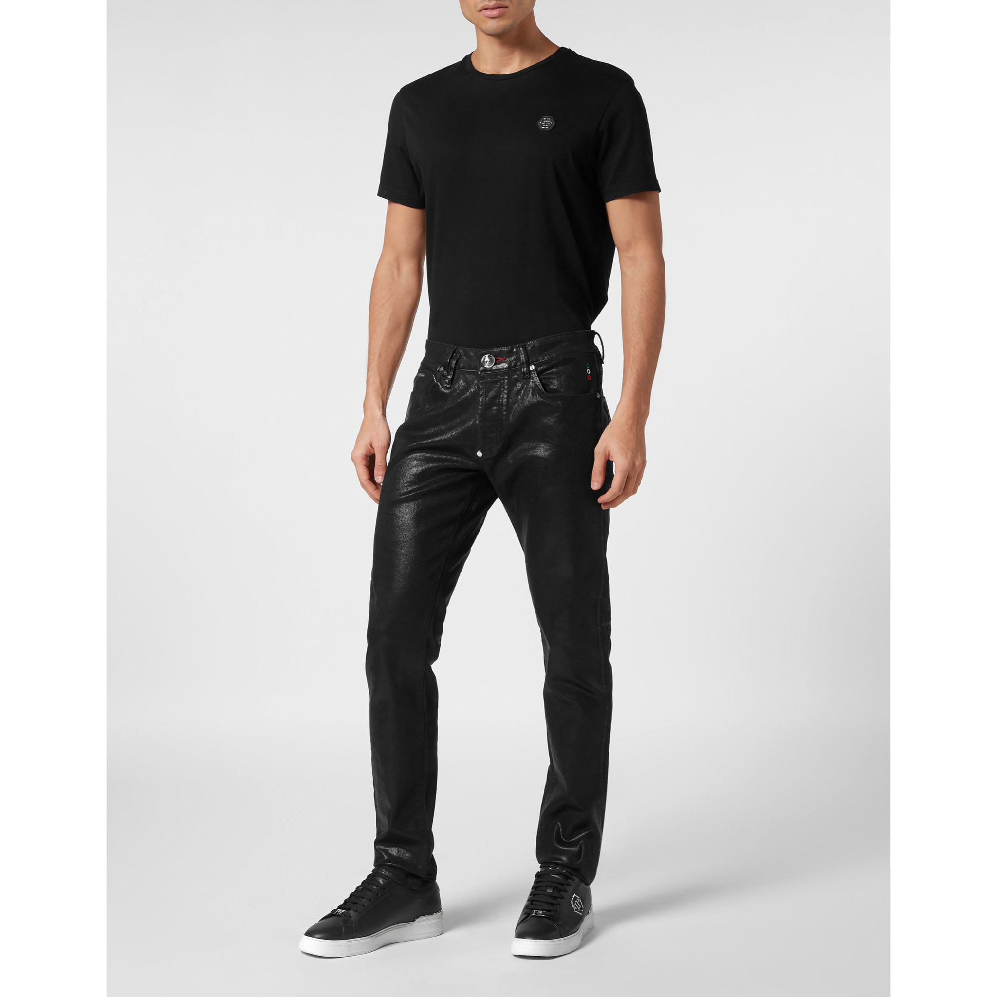 PHILIPP PLEIN Vaqueros de corte recto