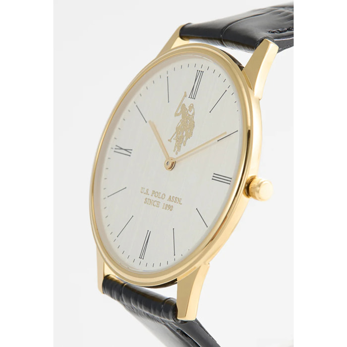 Orologio U.S. Polo Assn. in pelle