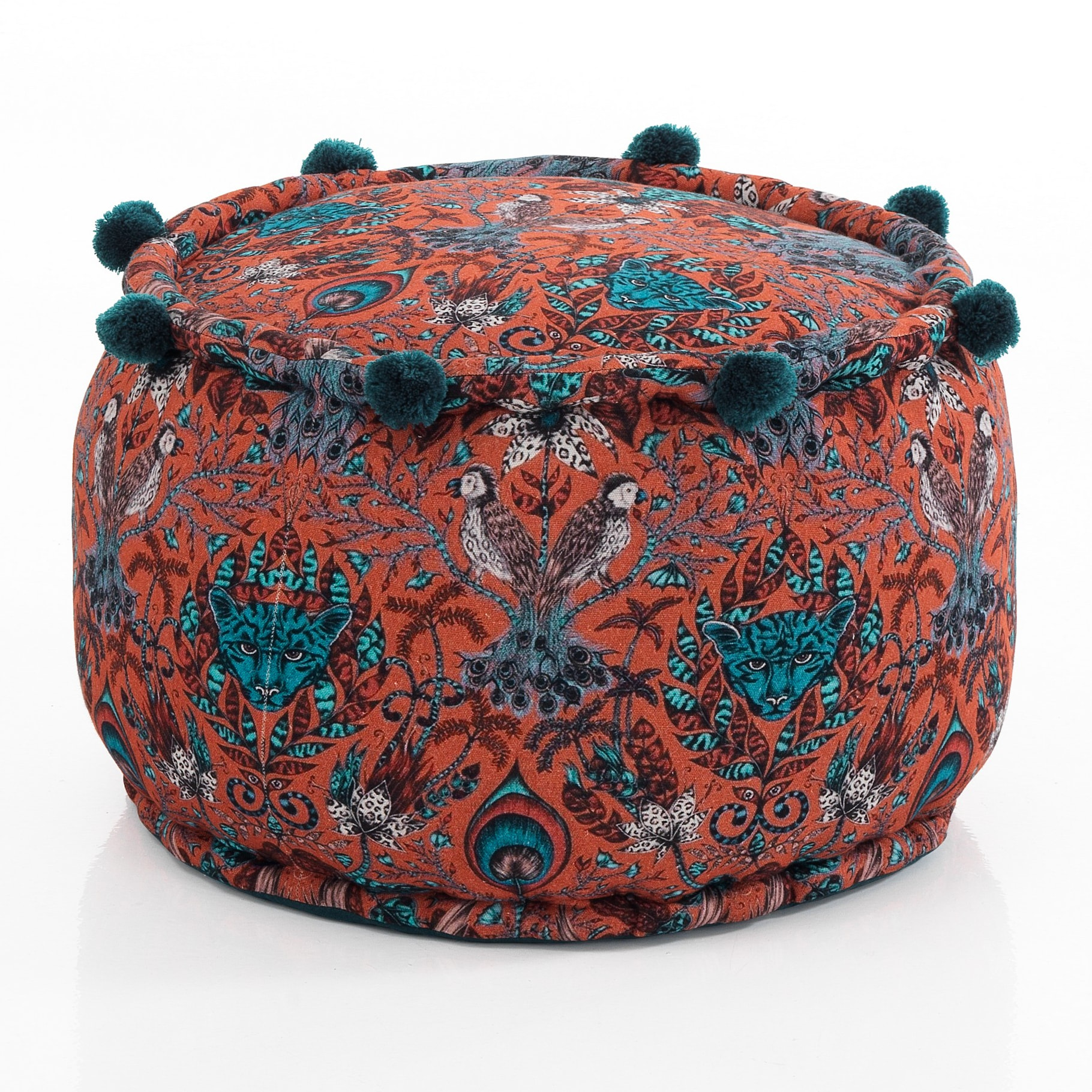 Tomasucci Raja 1 pouf rond Multicolore