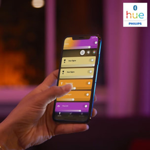 Lampe connectée PHILIPS HUE Bloom White&Color Ambiance