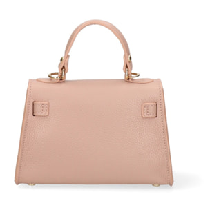 Borsa a mano da donna Made in Italy - Modello Floralie Elite - 100% pelle - 21.0 x 14.0 x 7.0 cm