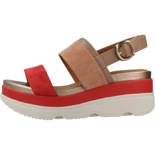 Sandalias Mujer de la marca GEOX  modelo D GARDENIA NARANJA