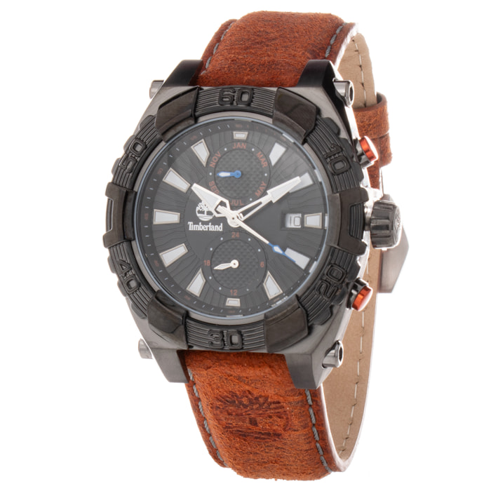 Reloj Timberland TBL13332JSTB-BR Hombre Analogico Cuarzo con Correa de Cuero