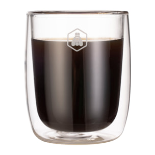 4 tasses à espresso double paroi - 100ml