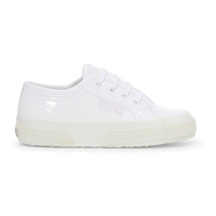 Le Superga Bambina Bianco 2750 Kids Vegan Varnish Material
