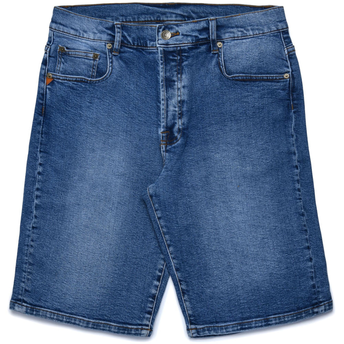 Kappa - Pantaloni Corti Uomo Blu - Naxos