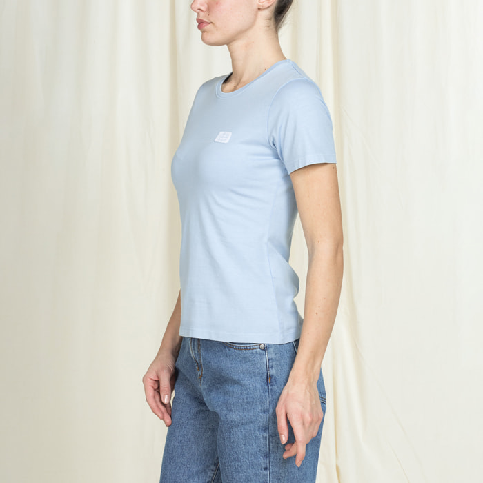 T-SHIRT GIROCOLLO REPLICA IN JERSEY