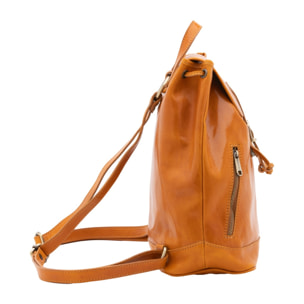 Borsa a spalla da donna - Modello False - 100% pelle artigianale - 25.0 x 32.0 x 14.0 cm