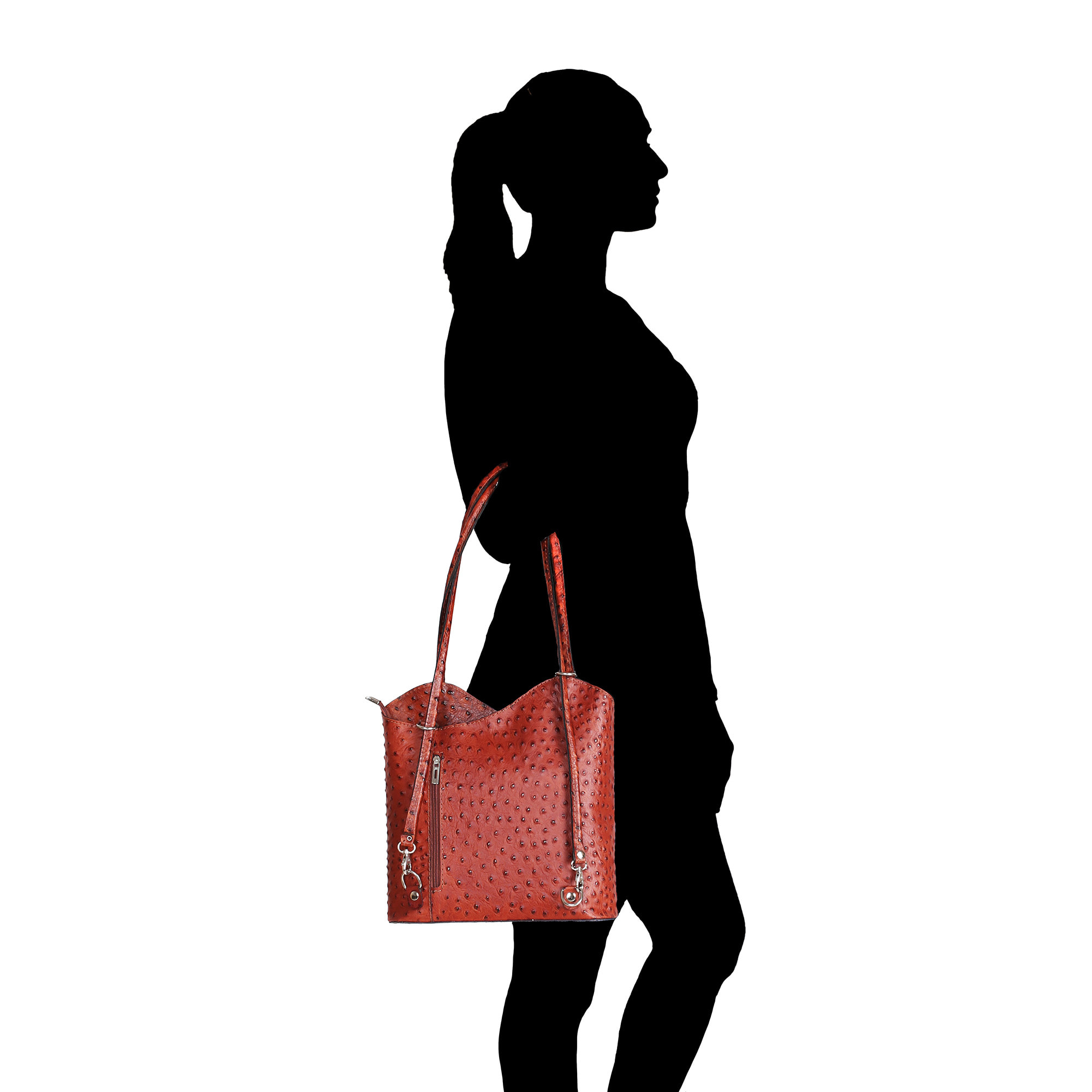 Chicca Borse Borsa a Spalla Marrone