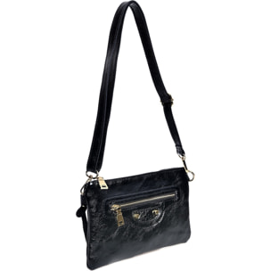 Borsa a spalla Anna Luchini Nero