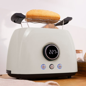 Tostadora Digital ClassicToast 8000 Beige Double. 800 W, 2 Ranuras extraanchas p