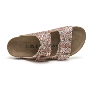 SANDALIA BABUNKERS ROSA