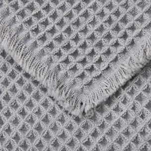 Tapis Waffle 80x50cm gris