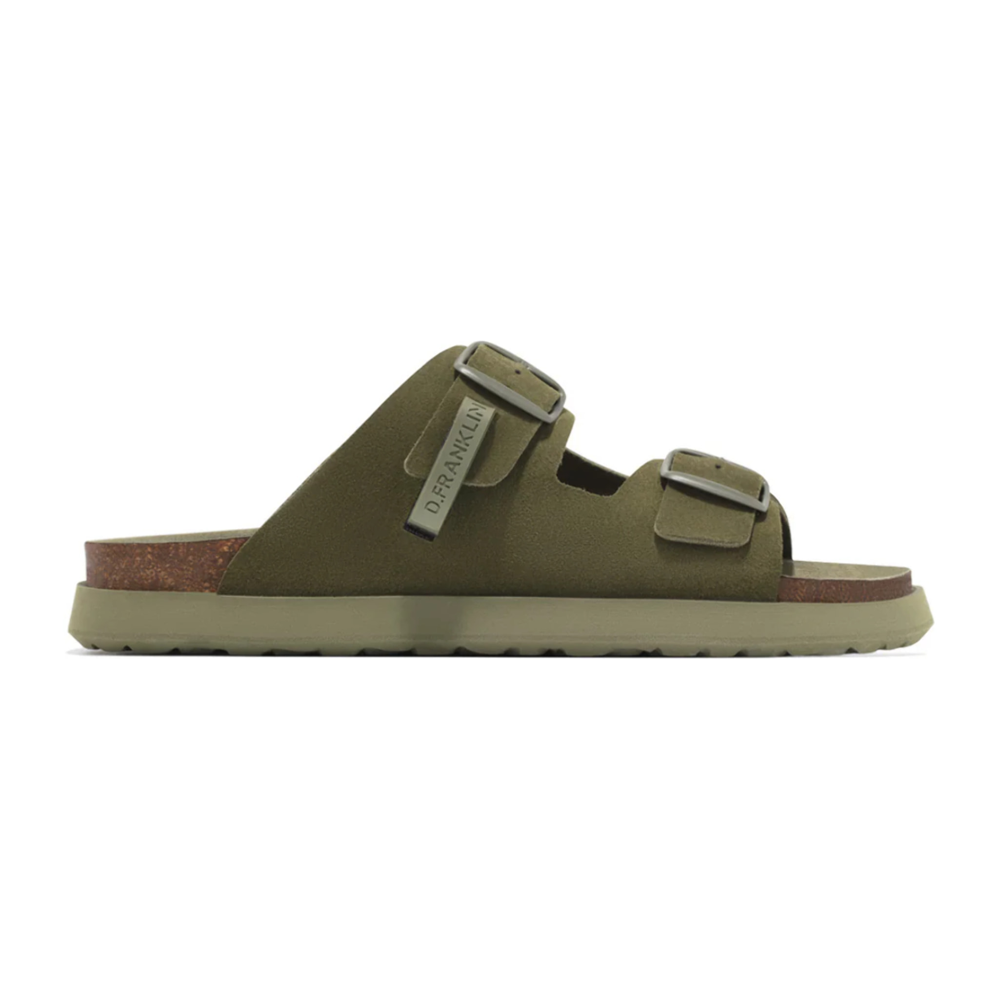 Sandalias Vibe Caqui Oscuro