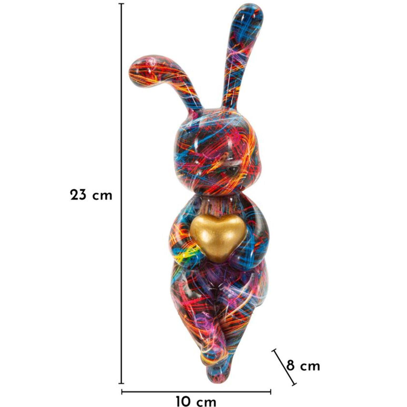 CONIGLIETTO PSYCO -A- CM 8X10X23