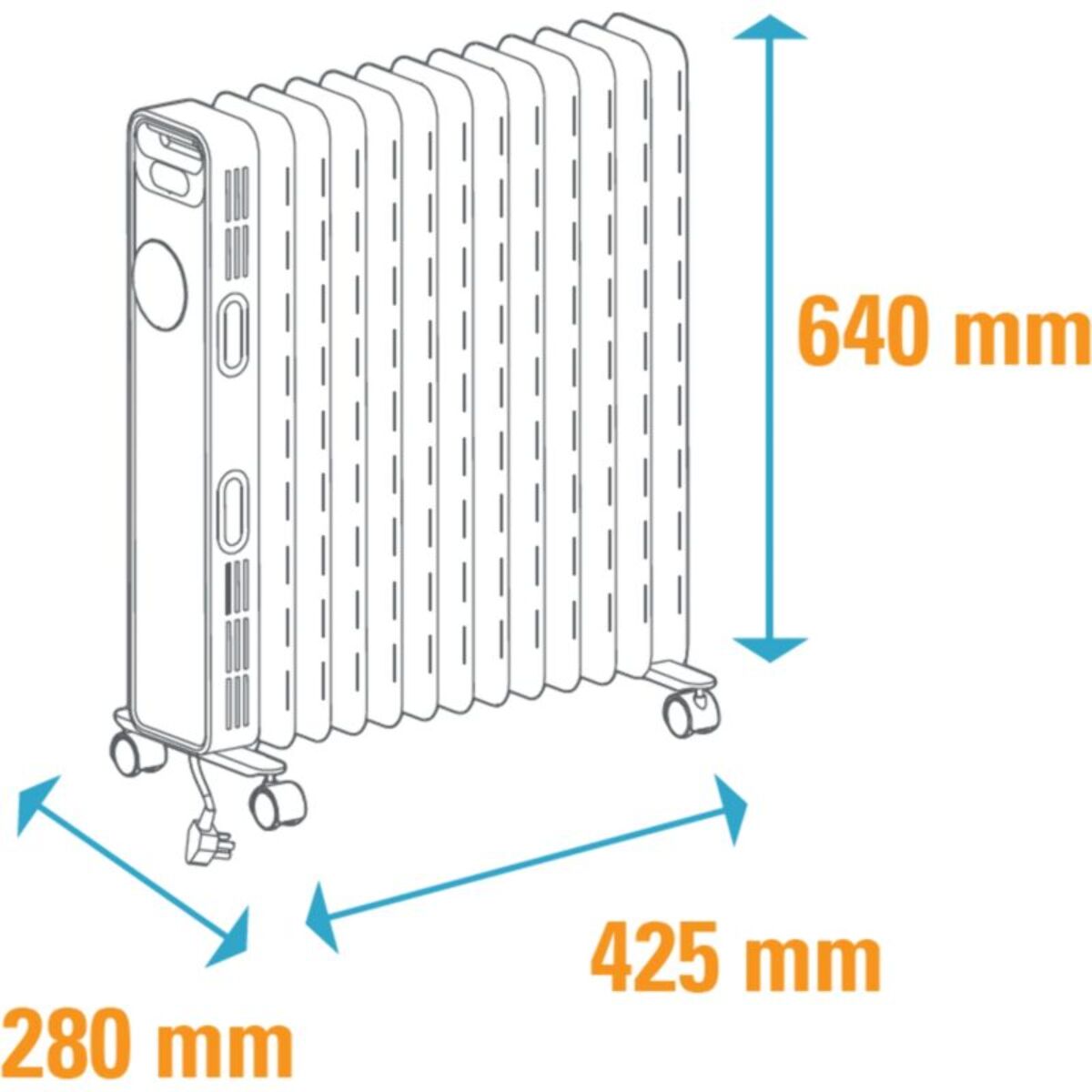 Chauffage Bain d'huile OPTIMEA OCE-D01-2000