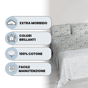 COMPLETO LETTO IDA 100% Cotone