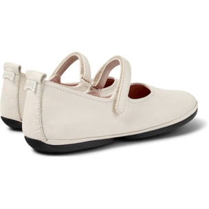 Ballerini - CAMPER Right Nina - Bianco - Pelle liscia