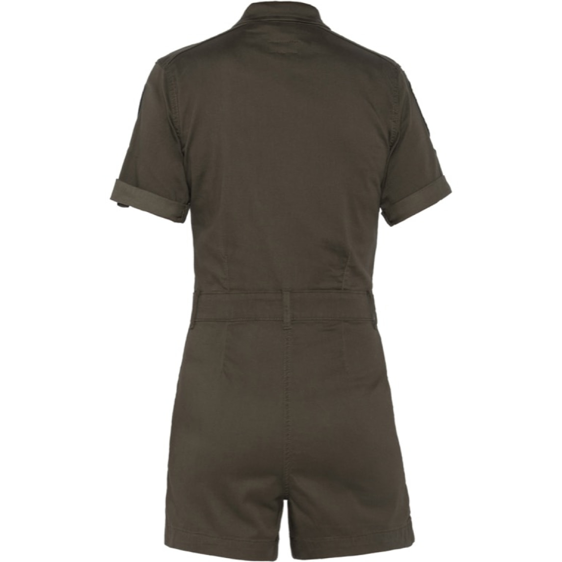 TRSWIFTW SHORT JUMPSUIT WITH MILITARY BADGES IN TENCEL 63% COTTON 18% TENCEL 15% POLYESTER 4% ELASTANE Cachi