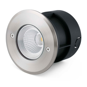 SURIA-3 LED Lampe encastrable inox 60°