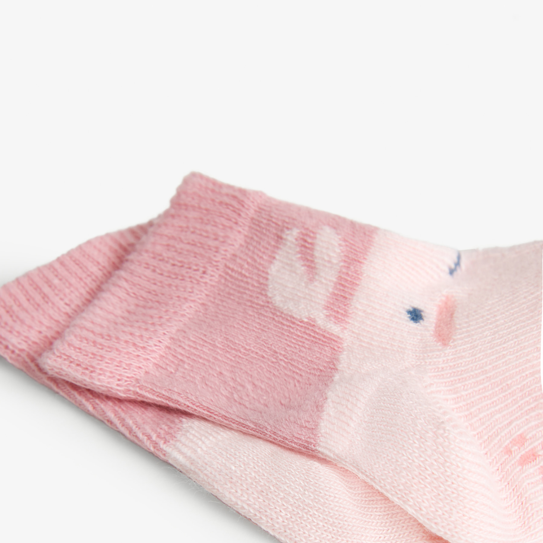 Pack calcetines recién nacido unisex estampados, rosa
