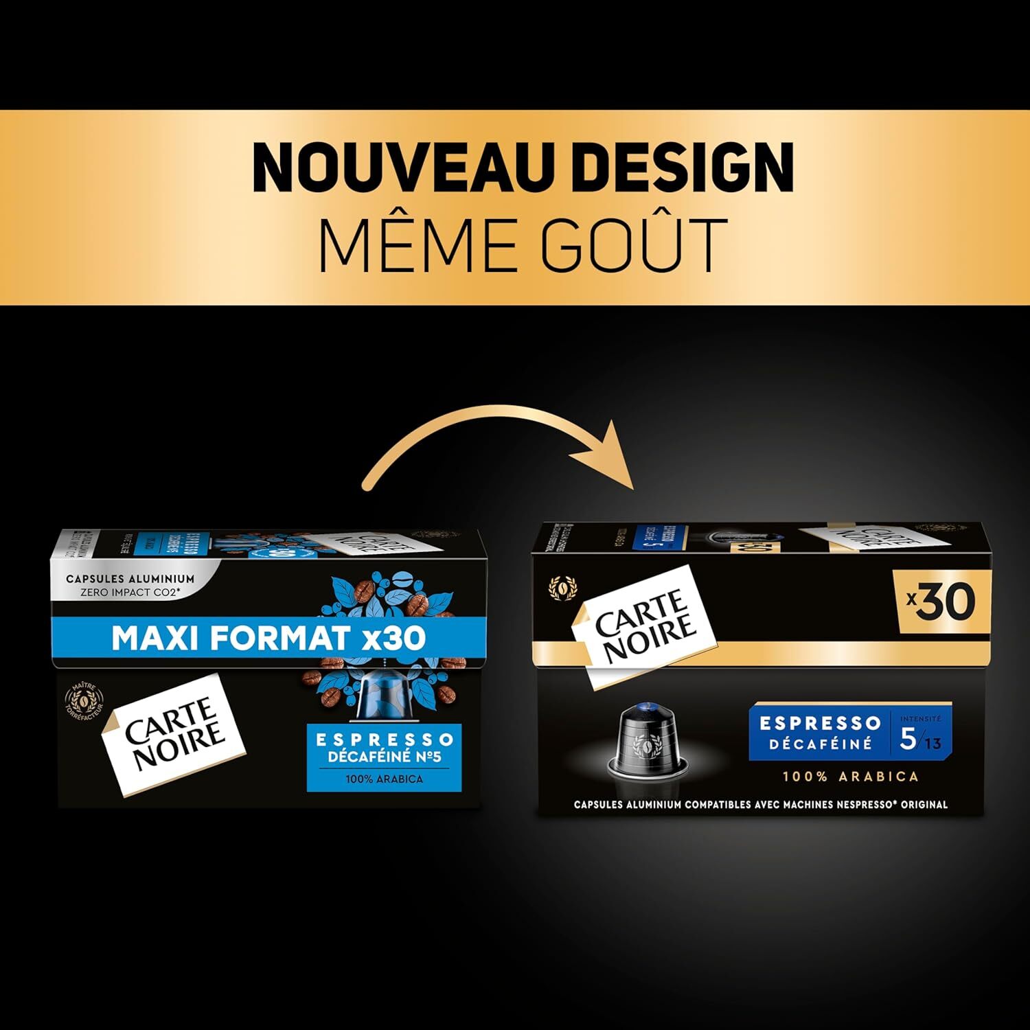 Carte Noire Espresso Déca x30