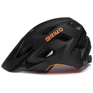 Caschi Briko Uomo Donna Nero AKAN