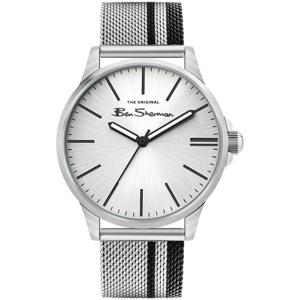 Reloj Ben Sherman BS032SM Hombre Analogico Cuarzo con Correa de Acero inoxidable