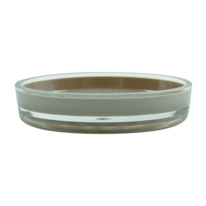 Porte Savon Plastique TAHITI Taupe MSV