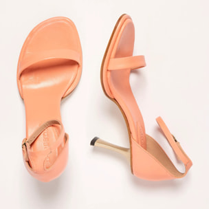 Sandalias con tacón S3193 NAPPA PEACH PINK/ ALBANA color Peach pink