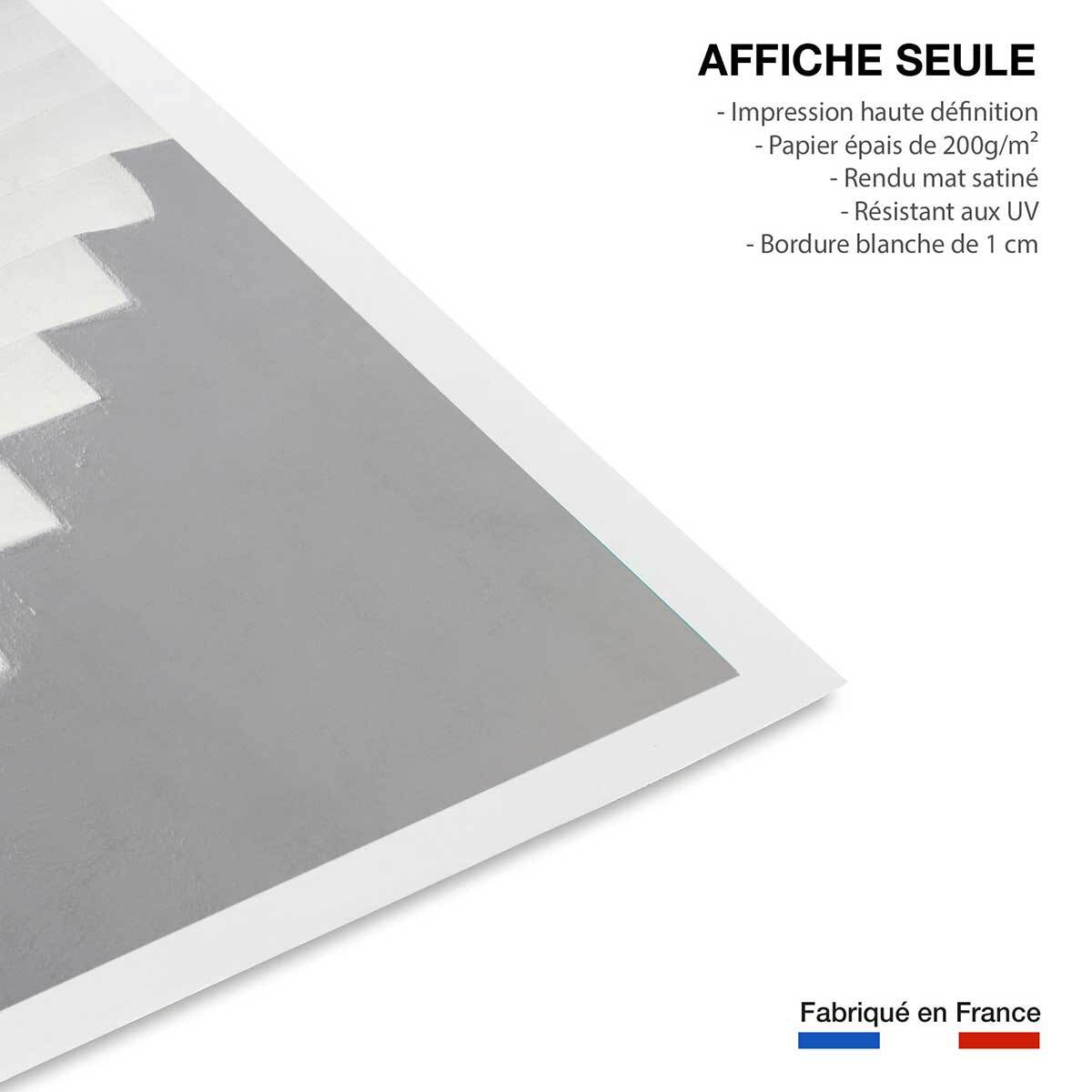 Poster milos stairs Affiche seule