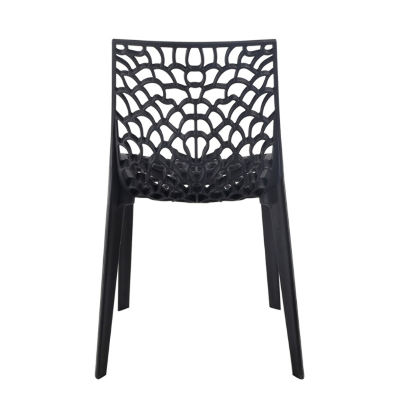 Chaise de repas ajourée et empilable - GRUYERE 2