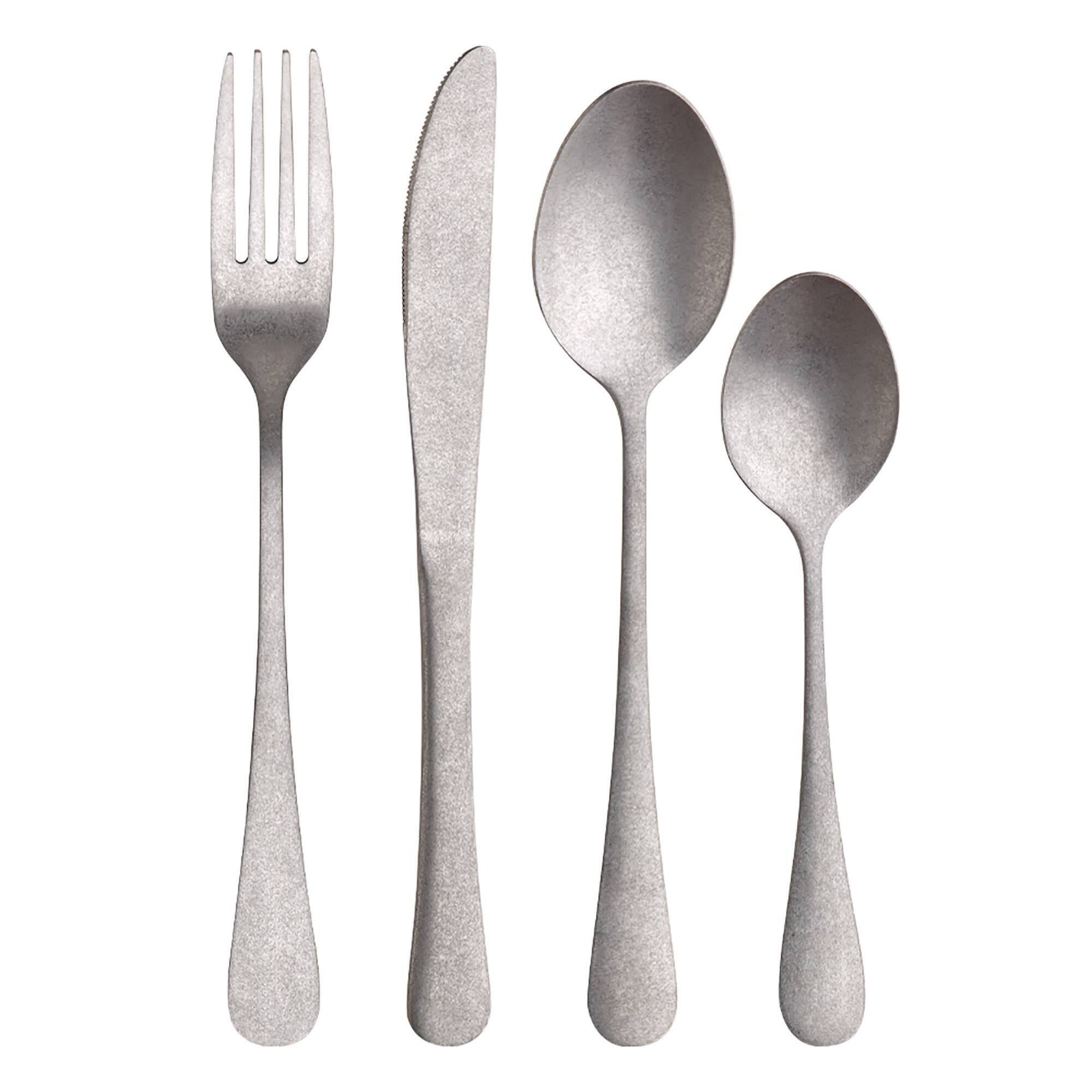 Set de 16 cubiertos san ignacio en acero inoxidable