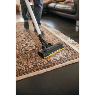 Aspirateur balai sans fil Karcher VC 6 Cordless purFamily Blanc - Autonomie 50 min- Filtre HEPA- Spécial Famille