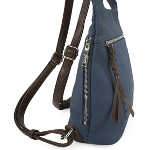 Bolso Mochila Mujer Lois Indiana Azul