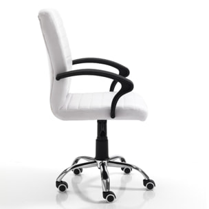 Tomasucci poltrona da ufficio PANY HIGH WHITE bianco