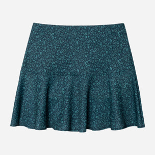 Falda corta estampado flores