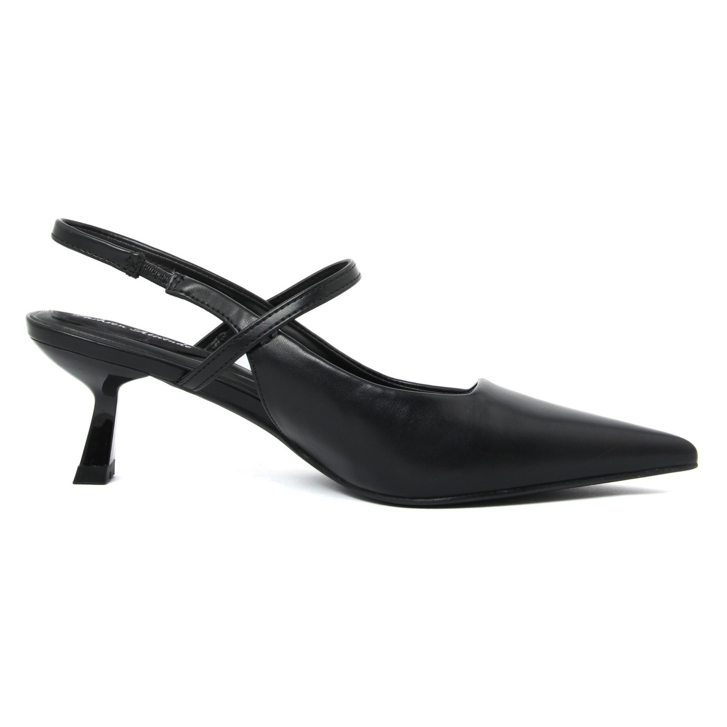 Slingback Donna colore Nero-Altezza tacco:6,5cm