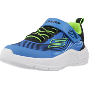 Zapatillas Niño de la marca SKECHERS  modelo MICROSPEC ADVANCE AZUL