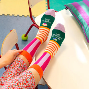 Calcetines "Profe el trabajo más importante del mundo" talla 42-46