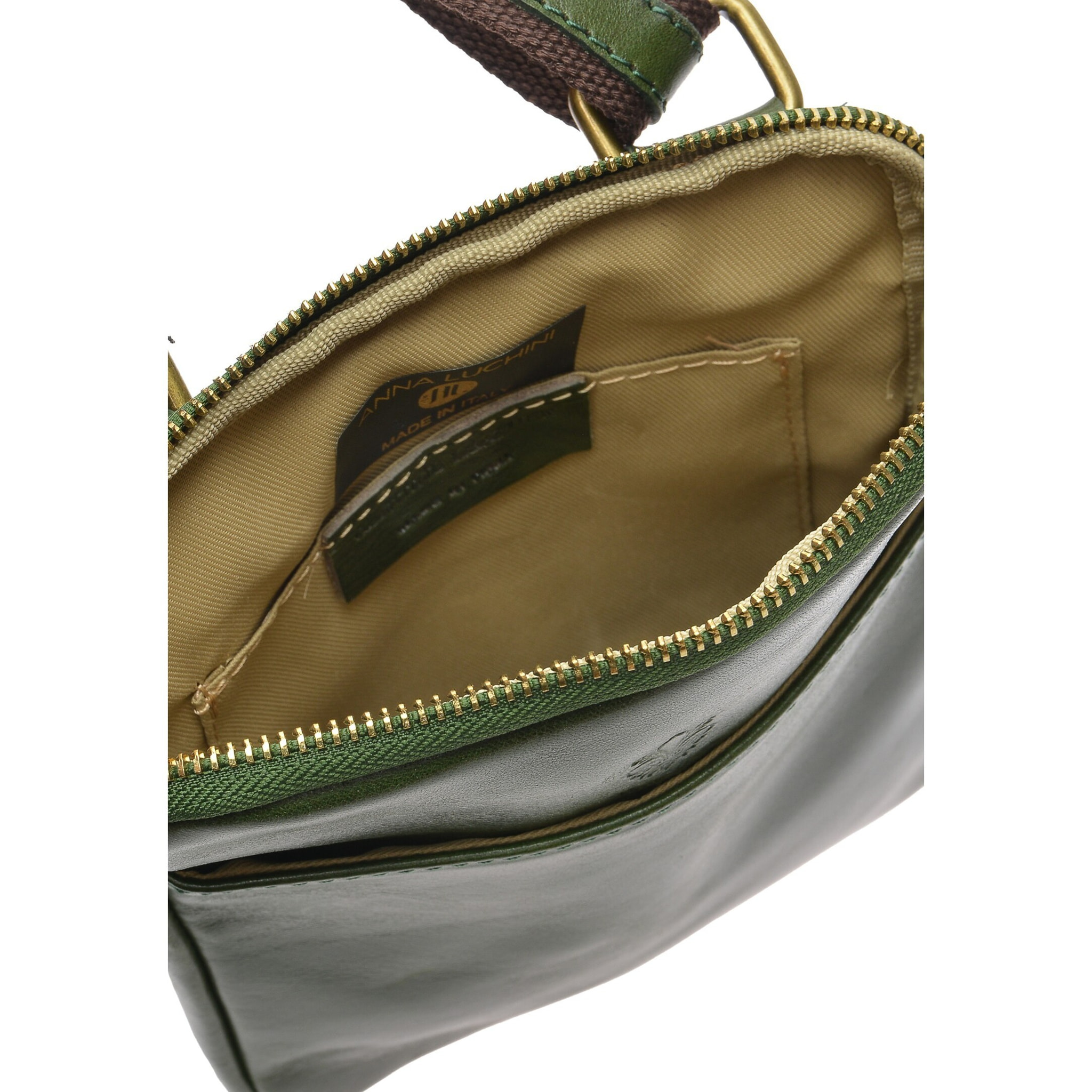 Borsa a spalla Anna Luchini Verde