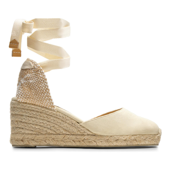 Alpargata Carina cuña de yute 7cm