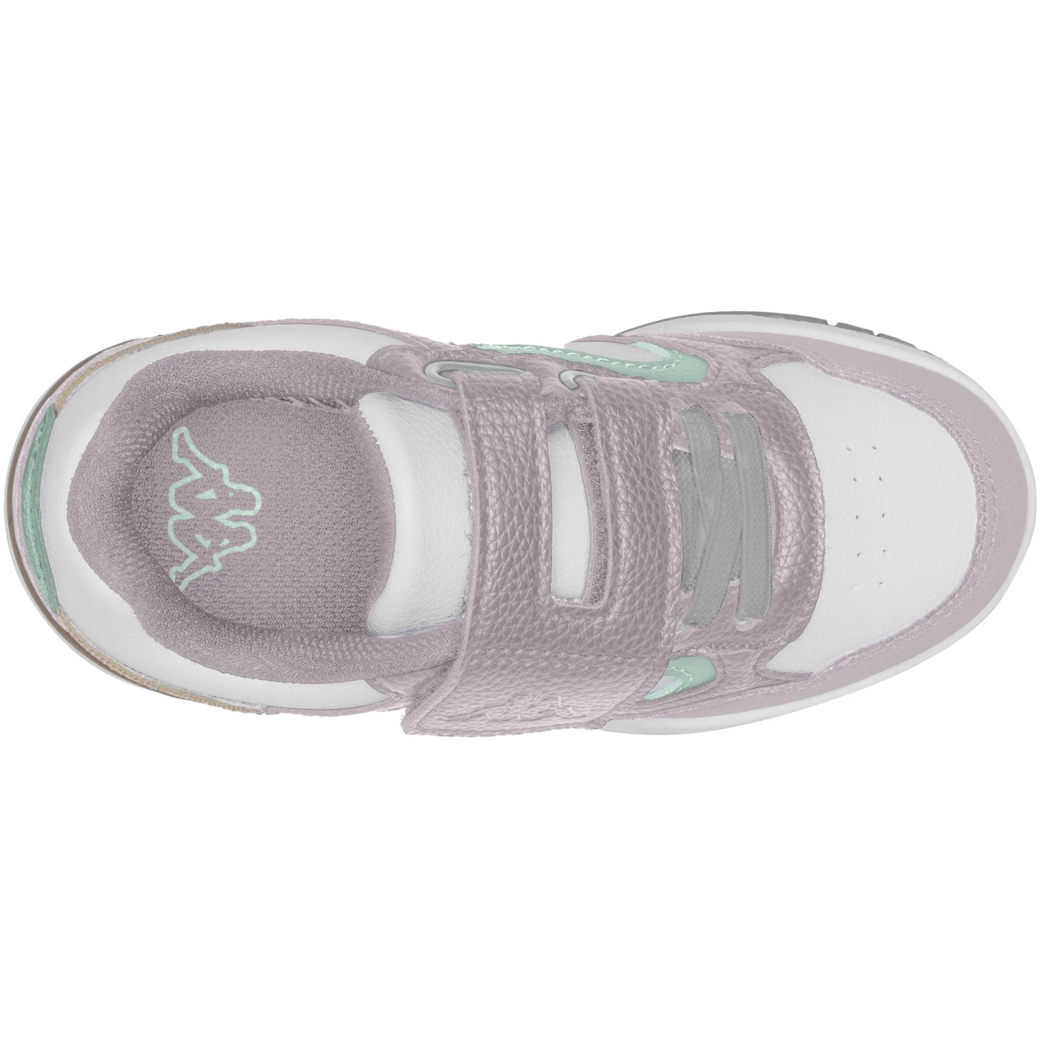 Kappa - Sneakers Bambino/a Grigio - Logo Manis 2.0 Ev Kid