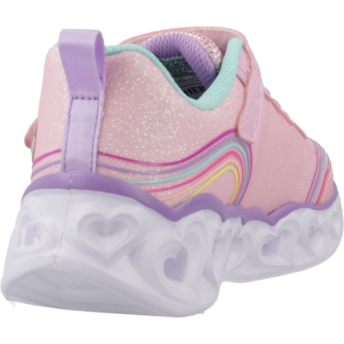 SNEAKERS SKECHERS HEART LIGHTS - RETRO