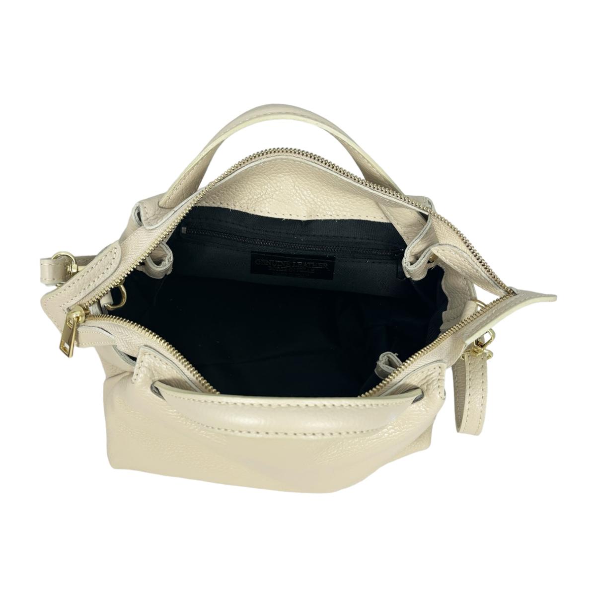 Bolso de mano Cheval Firenze Algedi Mini Beige